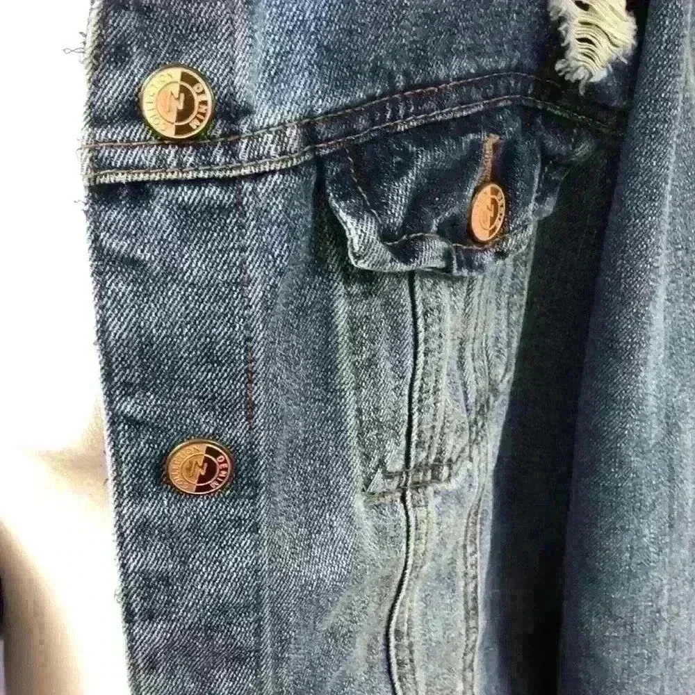 CI SONO Cropped Denim Jacket - Picture 5 of 6